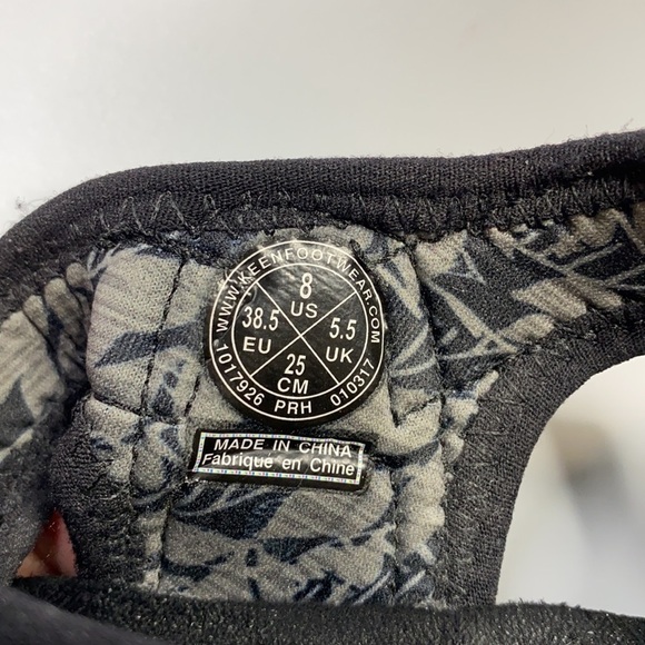 Keen Maya Strap Sandals Womens Black Size 8 - Picture 8 of 8